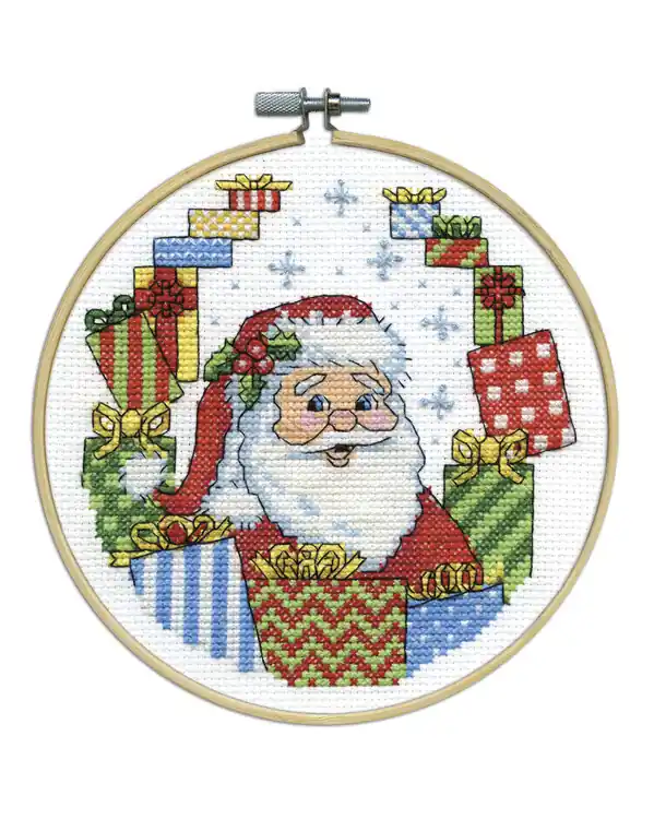 Jetzt Bestellen Stickpackung Flexitafel Weihnachtsmann mit Geschenken