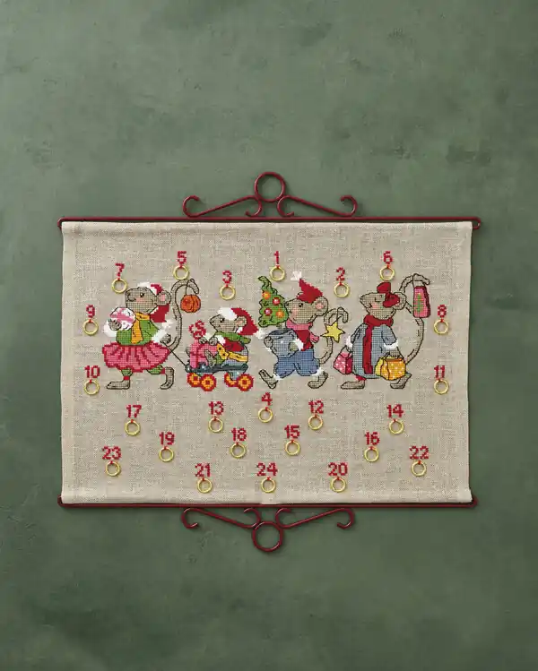 Bestseller Stickpackung Kalender Musbandet