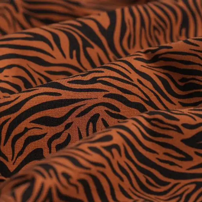 Limited Edition Baumwolljersey Tiger Terrakotta