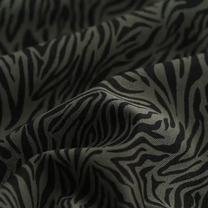 Finale Aktion Baumwolljersey Tiger Khaki