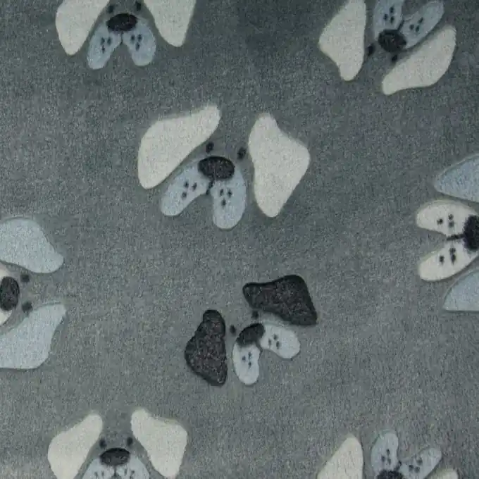 Alpenfleece Hundekopf Blaugrau Kostenfreie Lieferung