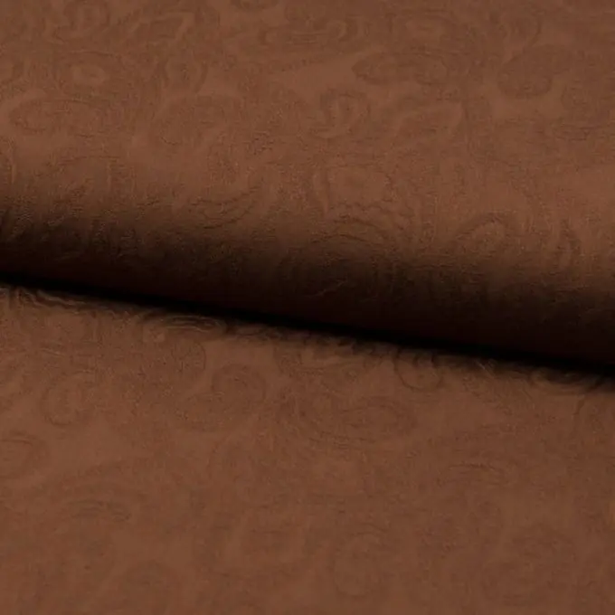 Kostenloser Versand Jacquard Paisley Braun