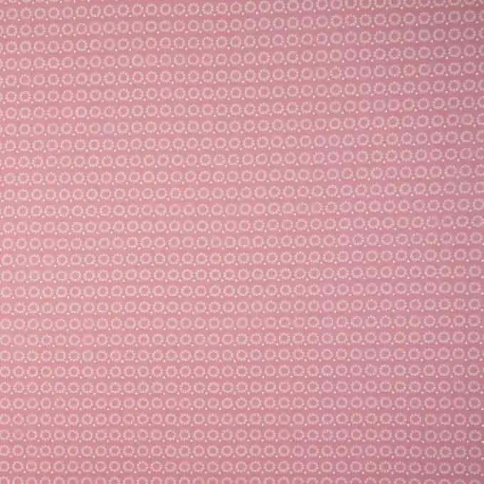 Jetzt Zugreifen Jersey Baumwolle kleine Blüten Altrosa