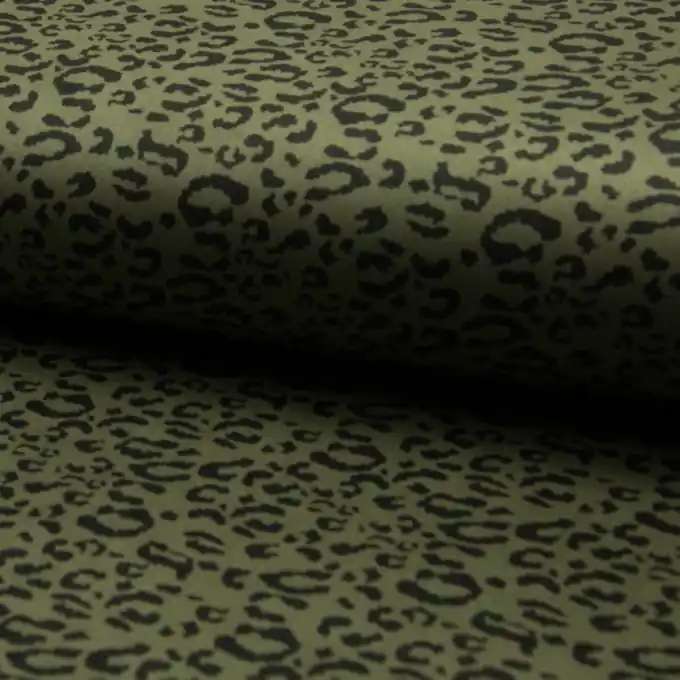 Stoff Neopren Khaki Geprüft