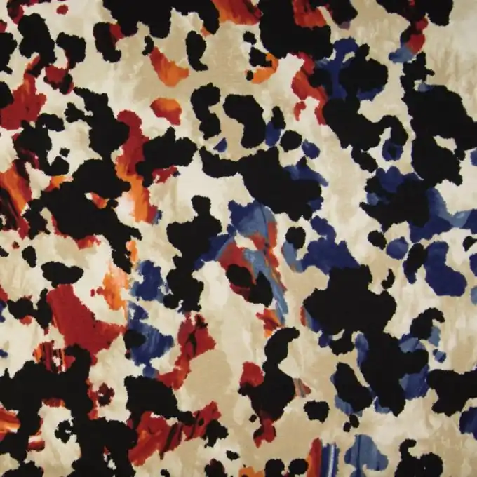 Heißes Angebot Jersey Viskose Schwarz/Braun/Blau/Ecru