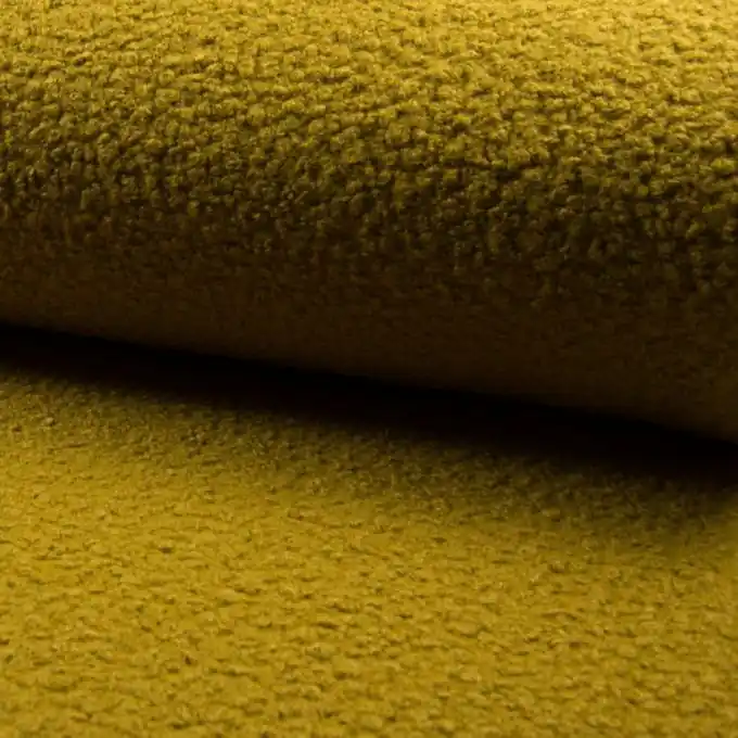 Jetzt Bestellen Bouclé-Kunstpelz Senfgelb