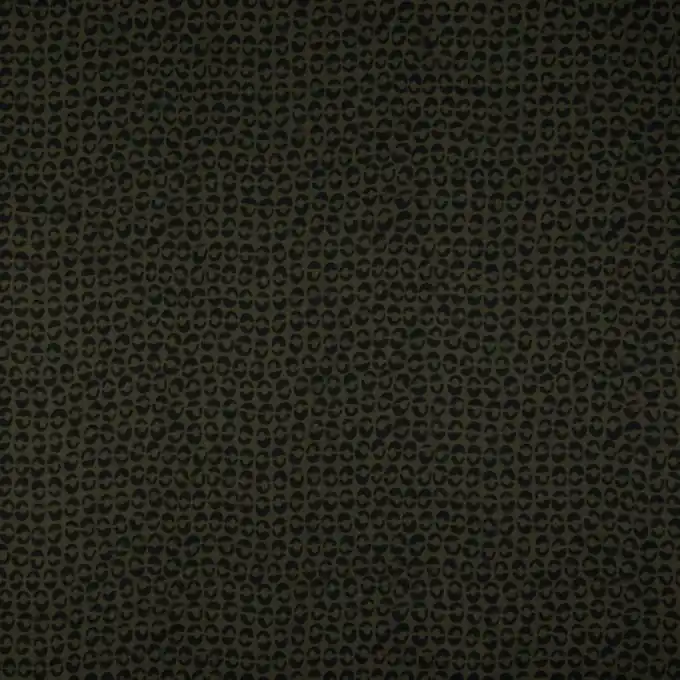 Rabatt Twill Viskose Perlenkette Khaki