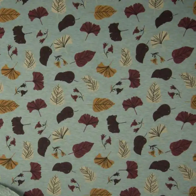 Preis Gesenkt Alpenfleece Blätter Grün