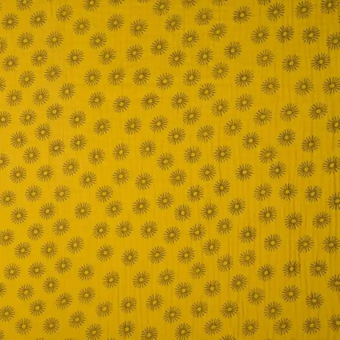 Musselin Kleine Sonne Safran Must-Have