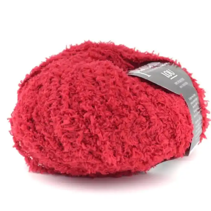 Strickgarn Lou Rot 105m Highlight