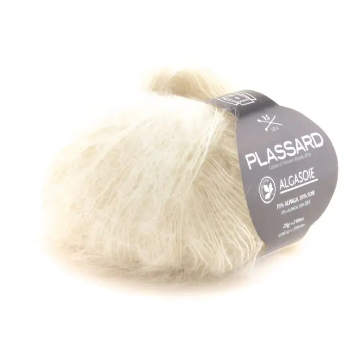Gleich Bestellen Strickgarn Algasoie Creme 210m
