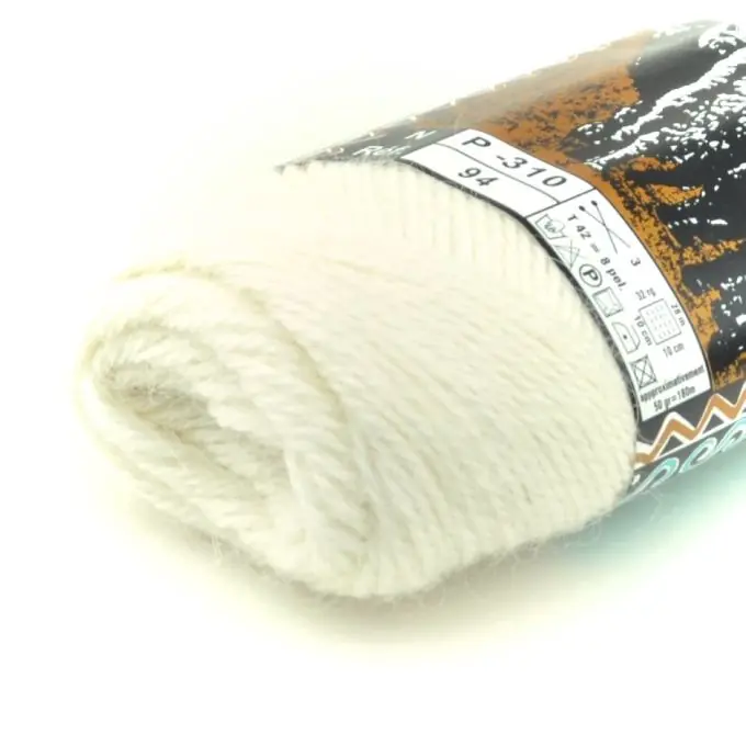 Strickgarn Alpaka Creme 180m Online Kaufen