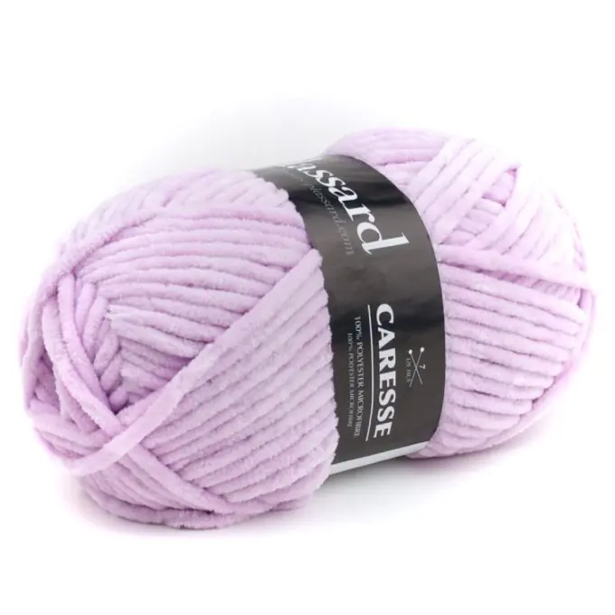 Hochwertig Strickgarn Caresse Violett 100m