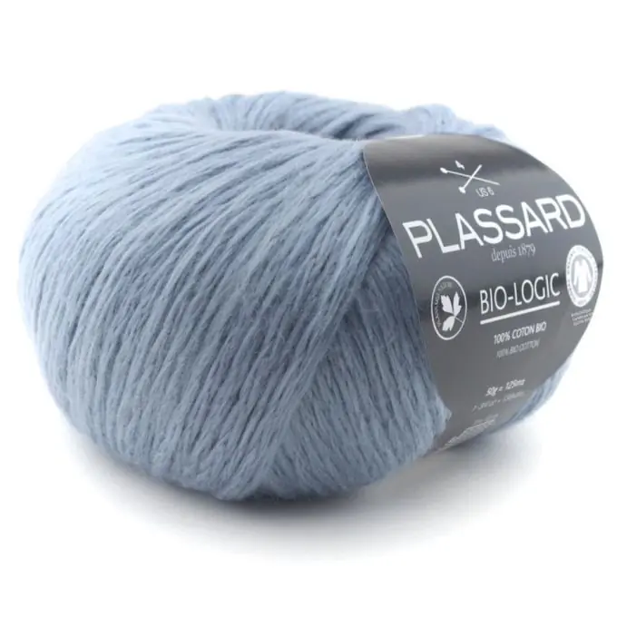 Limited Edition Strickgarn Bio-logic Blau 125m