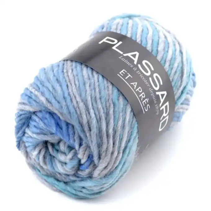 Strickgarn Et Après Blau 90m Finale Aktion