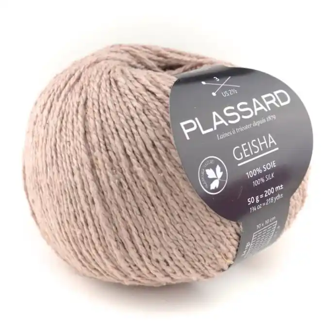 Strickgarn Geisha Beige 200m Echt