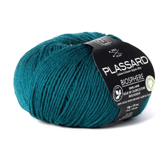 Sonderangebot Strickgarn Biosphere Flaschengrün 175m