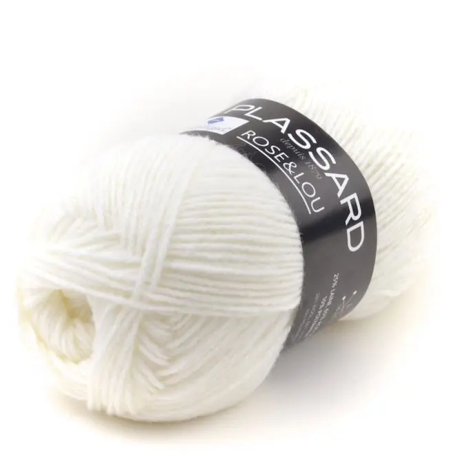 Strickgarn Rose-Lou Creme 210m Top-Seller