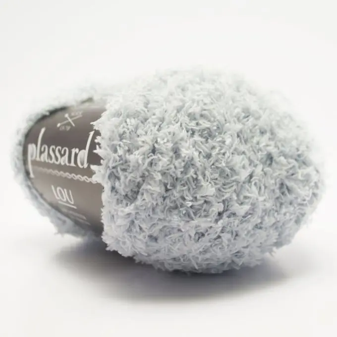 Versand Am Gleichen Tag Strickgarn Lou Grau 105m