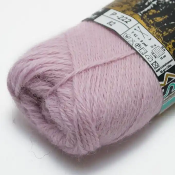 Strickgarn Alpaga Blassrosa 180m Mengenrabatt