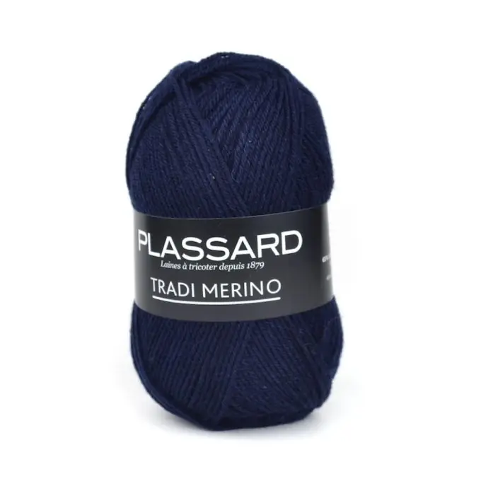Strickgarn Tradi-Merino Marineblau 200m Abverkauf