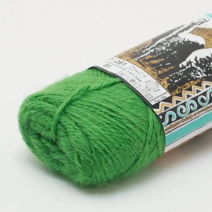 Strickgarn Alpaka Apfelgrün 180m Versand Am Gleichen Tag