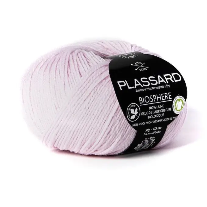 Im Trend Strickgarn Biosphere Flieder 175m