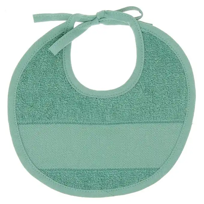 Direktkauf Lätzchen zum Besticken Grün