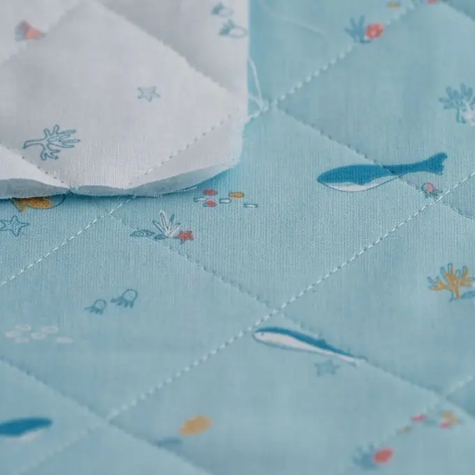 Steppstoff Blau Sofort Bestellen