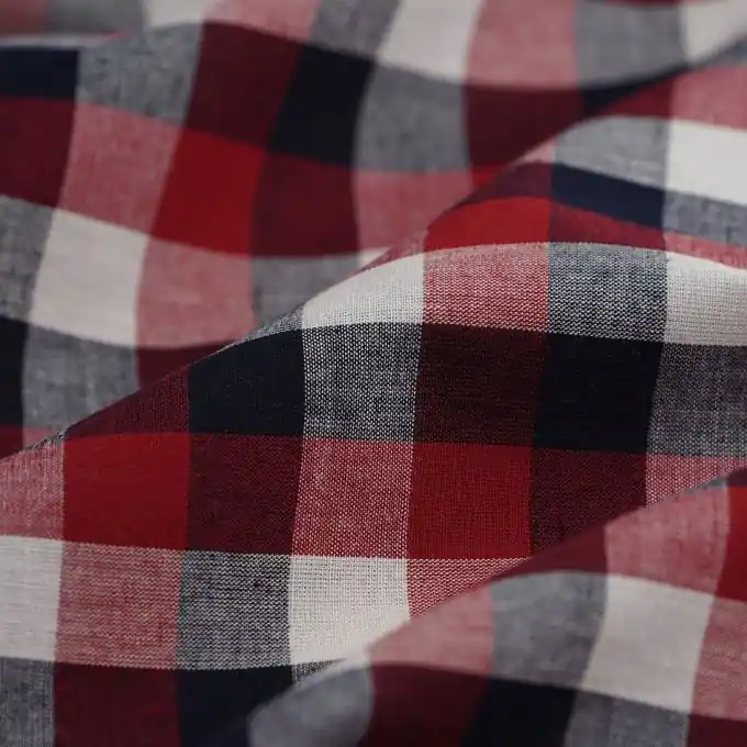 Baumwollflanell Karos dreifarbig Highlight