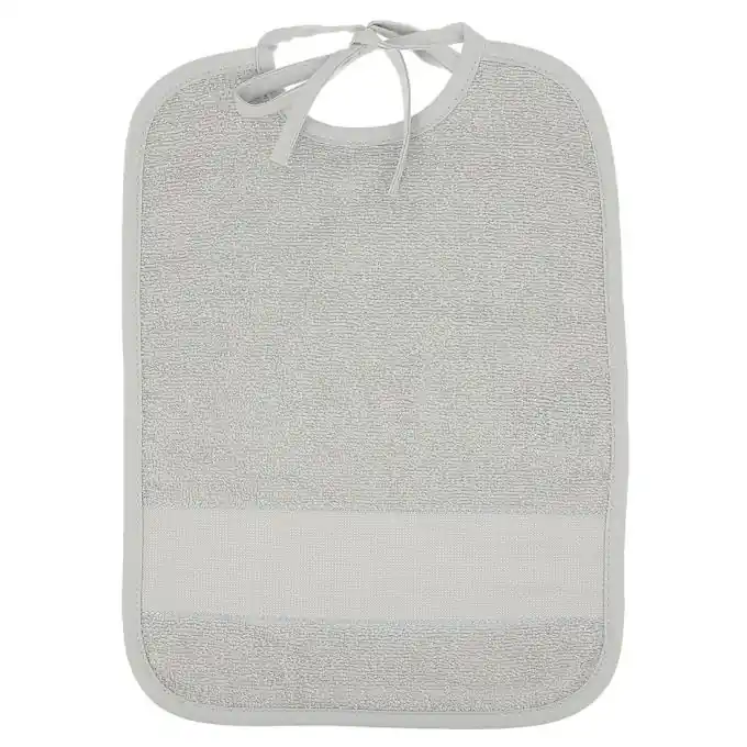 Sofort Bestellen Lätzchen zum Besticken Grau