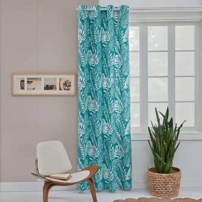 Vorhang Fontaine grün Exklusiv