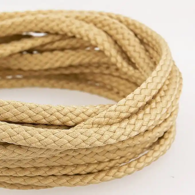 Kordel Polyester 5mm Beige Limited Edition