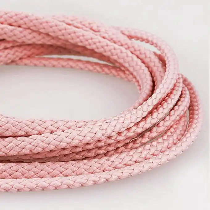 Kordel Polyester 5mm Blassrosa Neu