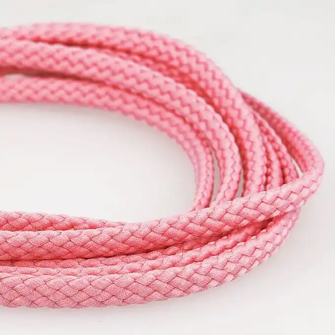 Kordel Polyester 5mm Rosa Kostenfreie Lieferung