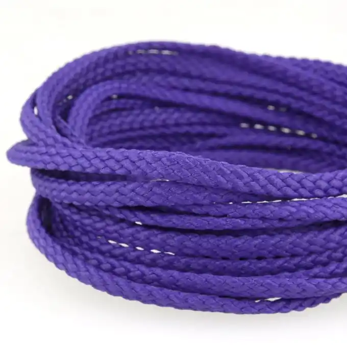 Kordel Polyester 5mm Violett Hochwertig