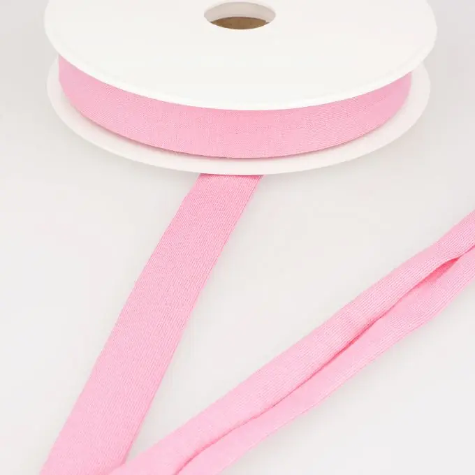 Angebot Schrägband Jersey viskose dehnbar 20mm Rosa