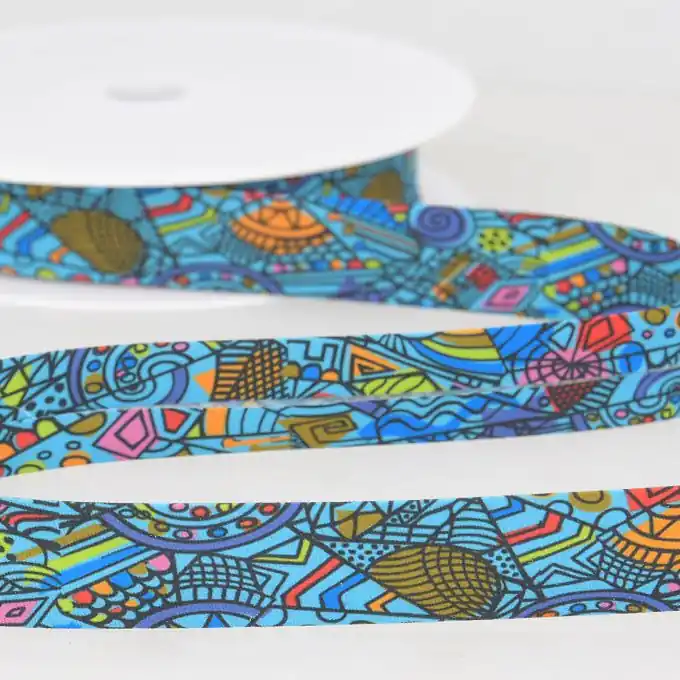 Schrägband Wax 20mm Himmelblau Preisknaller