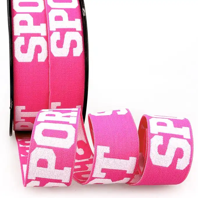 Gummiband 32mm Sport Rosa Meistverkauft