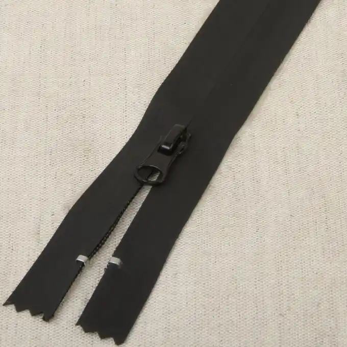 Schneller Versand Wasserabweisender Reißverschluss 20cm Schwarz