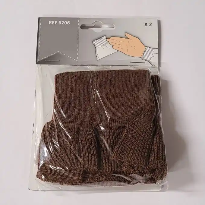 Braune Rippenbündchen für Jacken, Pullover & Accessoires Preisknaller