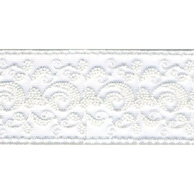 Spitze Arabeske 50mm Weiß Markenprodukt