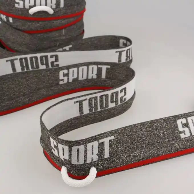 Gummiband Sport Grau meliert Solange Der Vorrat Reicht