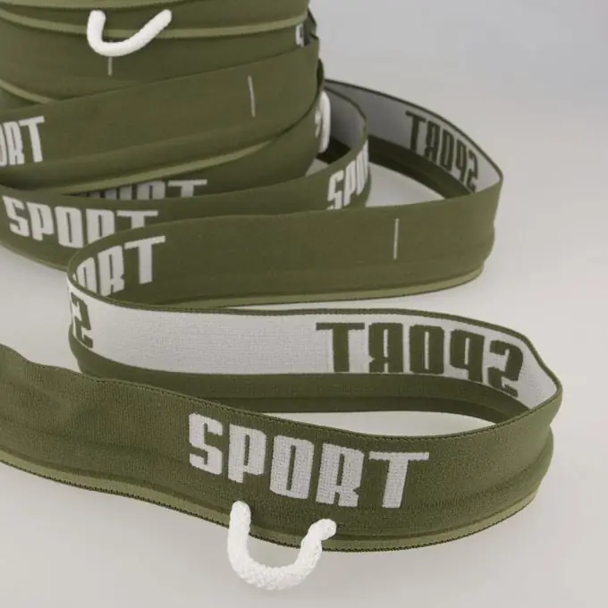 Gummiband Sport Khaki Preis Gesenkt