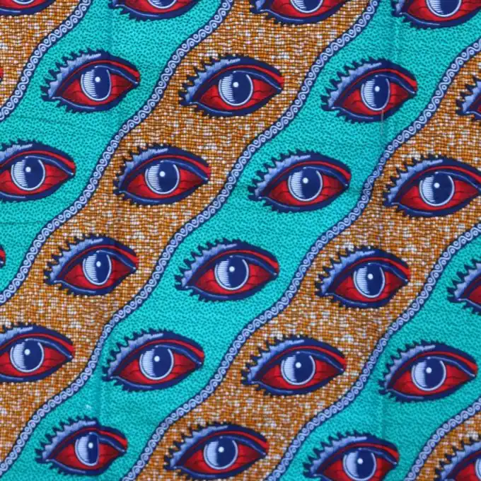 Online Kaufen Waxstoff Muscheln Blau – Karabashop