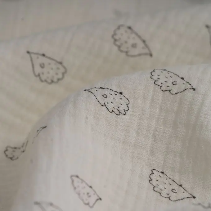 Sichere Zahlung Doppelte Gaze Igel Ecru