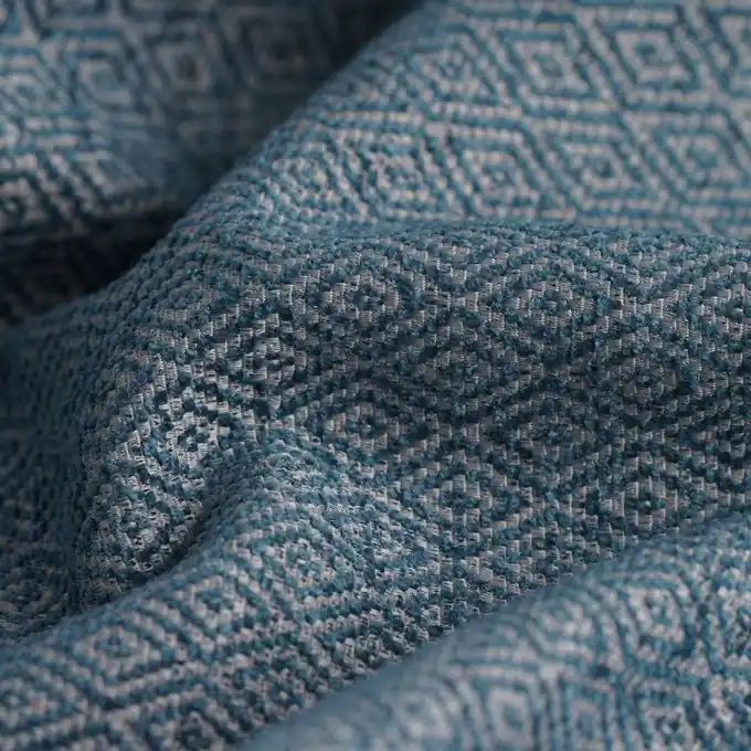 Gleich Bestellen Jacquard Diamond Blau