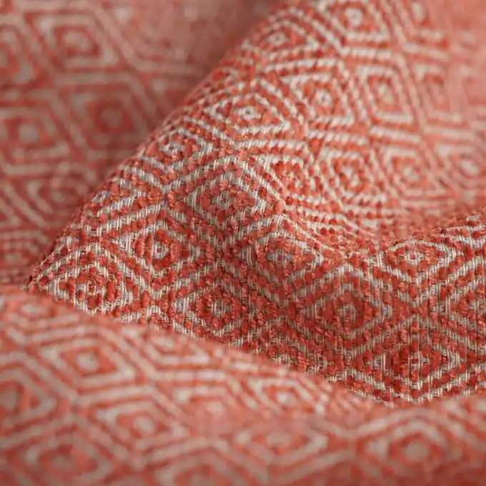 Beliebt Jacquard Diamond Rot