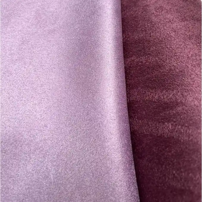 Wildlederimitation beidseitig Dublin lavendel violett Großhandel