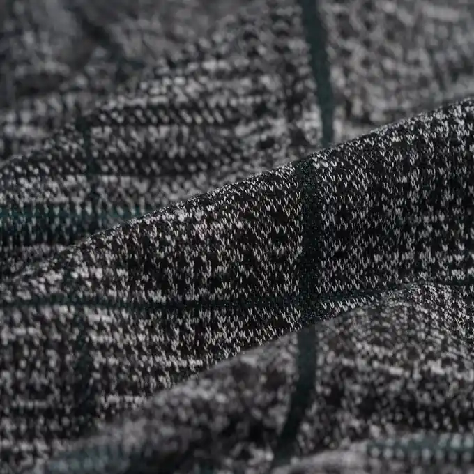 Aktuell Polyester-Jersey waliser Muster grün grau